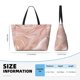 thumbnail image 4 of Easygdp Rose Gold Glitter Splatter Bolsa de Viaje de Playa de Gran Capacidad, Bolsa Tote Perfecta para la Playa, Escapadas de Fin de Semana y Viajes, 4 of 7