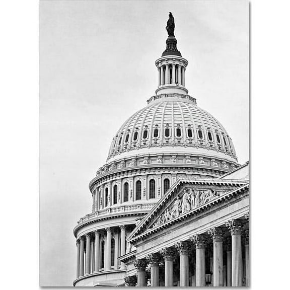 Trademark Fine Art "US Capitol Dome" Canvas Art by Gregory O'Hanlon
