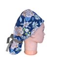 thumbnail image 1 of Gorro de pelo largo, gorro quirúrgico, gorro de trabajo estampado de algodón, pañuelo para la cabeza, pañuelos de mujer, gorro sanitario de médico, 1 of 4