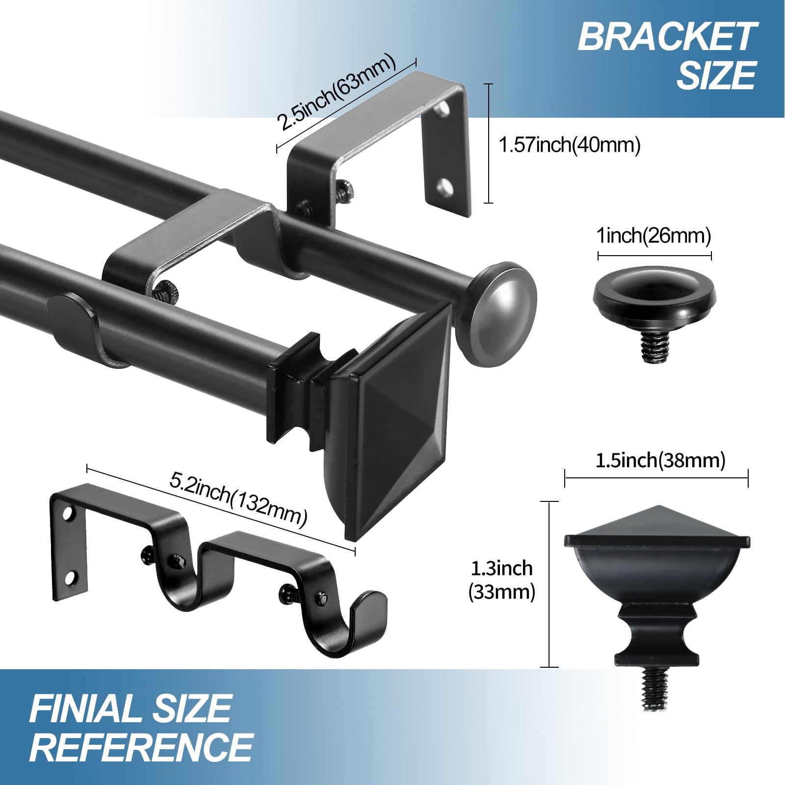 6 Pairs Strong Magnetic Curtain Clips - Keep Curtains Closed, Block Light, For Indoor & Outdoor Use