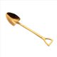 thumbnail image 3 of 6X Dorado Cuchara Pala Pequena de Acero Inoxidable 304 Creativa Vajilla Chapada en Dorado de Diseno Cuchara de Cafe Cuchara de Miel Sopa Helado Cuchara Agitadora Delicada, 3 of 4