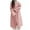 *Pink, variant on ClodeEU Womens Long Winter Pea Coat,Notch Lapel Collar DoubleBreasted Thick Double Sided Wool Outerwear Khaki,Womens Plus M
