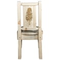 thumbnail image 4 of Homestead Collection Side Chair w/ Laser Engraved Pine Tree Design, Ready to Finish, 4 of 11