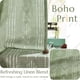 thumbnail image 5 of Cortinas Jinchan Boho para sala de estar, granja, 160 x 160 cm, 2 paneles, 5 of 9