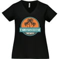 thumbnail image 3 of Inktastic Cabo San Lucas Beach Vacation Women's Plus Size V-Neck T-Shirt, 3 of 5