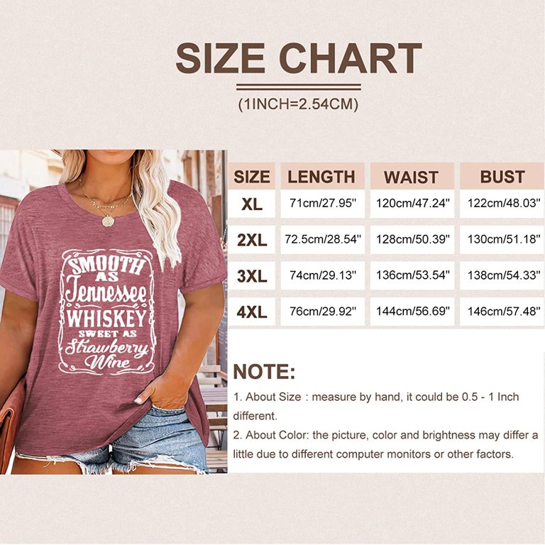Anbech Smooth As Tennessee Whiskey Shirt Womens Sweet As Strawberry Wine Shirt Plus Size -