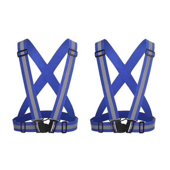 3CSVSP8110 Royal Blue Adjustable Safety Suspenders / Harness 2pcs