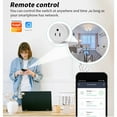 thumbnail image 2 of HLONK Mini Smart Plug  Wifi Outlet Socket Works With Smart Life App   Remote Control With Timer Function (4 Pack), 2 of 7