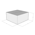 thumbnail image 3 of 12x12x6 White Corrugated Shipping Boxes, 48 ECT Double-Wall, Qty 125, 3 of 3