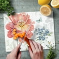 thumbnail image 3 of CounterArt Spring Meadow  3mm Tempered Glass Cutting Board 10" by 8", 3 of 7