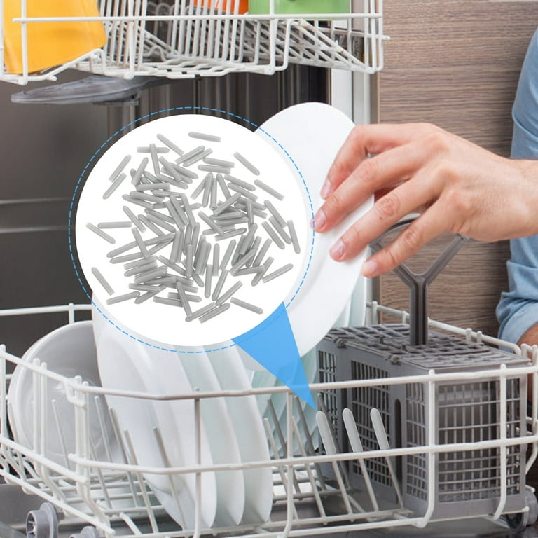 Repairing the tines on the dishwasher rack