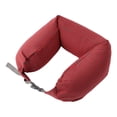 thumbnail image 2 of sunsanly Neck Support Travel Pillow with Hidden Zipper Super Soft Breathable Adjustable Stuffable U-shaped Travel Neck Pillow, 2 of 8