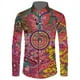 thumbnail image 1 of Camisas de manga larga con estampado 3D vintage de cachemira de la antigua Babilonia, tótem espiritual hindú, camisetas gráficas de oficina para hombres, 1 of 6