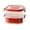 H, variant on 1 Pcs Snackle Box Container,Seasoning Containers,Snackle Box Charcuterie Container with Lid and Handle,Portable Divided Sealed organizer Box for Fruits,Snacks,Entertaining,Picnic,(H,7.75x5.78 in)