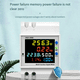 thumbnail image 2 of Medidor de electricidad con pantalla digital inteligente WiFi Tuya Medidor de corriente de voltaje de riel DIN Medidor de frecuencia de factor de potencia A, 2 of 6
