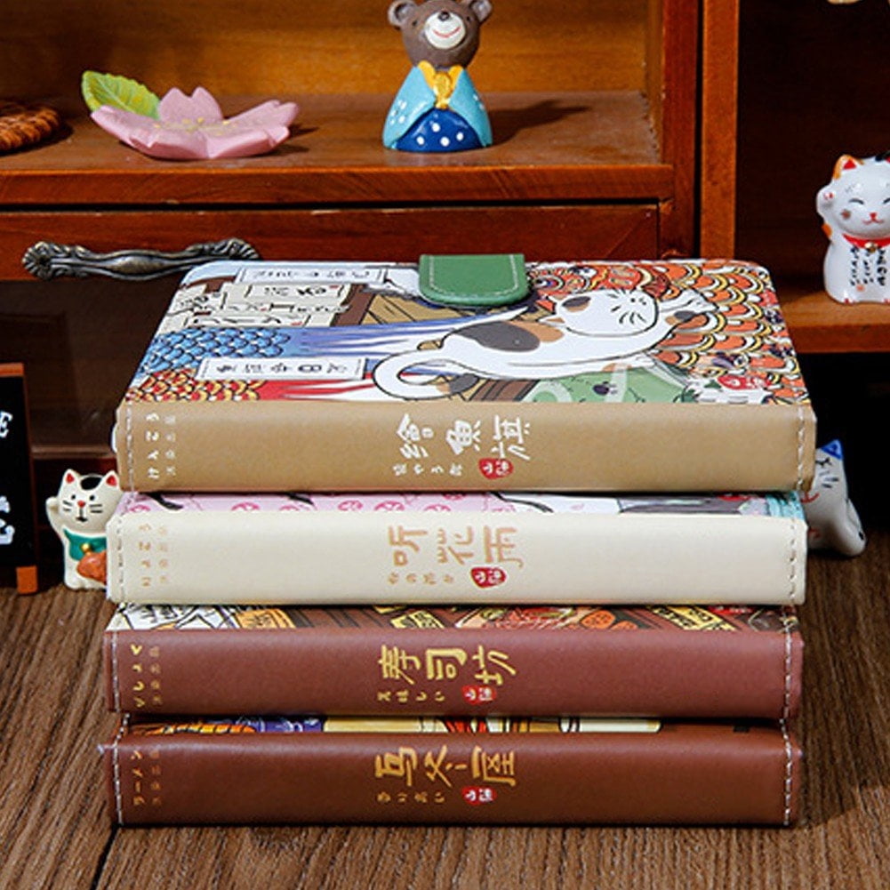 Kawaii Journal Notebook, Sushi Journal, Cute Cat Journal Notebook, Japanese Cute Kawaii Journal