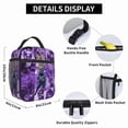 thumbnail image 6 of Zootopia Insulated Lunch Bag Cartoon Backpack, Reusable Thermal Cooler Tote for School Picnic Travel, Water Resistant Zipper Lunch Box Carry Bag Large Capacity Reusable Cooler Bag 11488-A25, 6 of 6