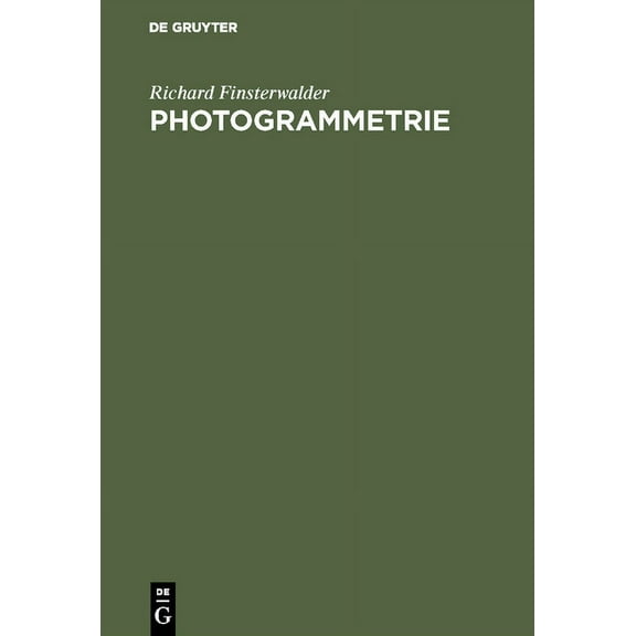 Photogrammetrie (Hardcover)