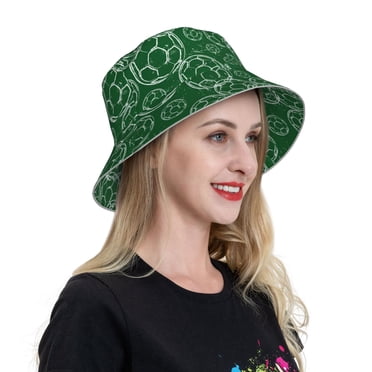 Funny American Football Bucket Hat Sun Hat Outdoor Fisherman Hat Caps For Men Women Boys Girls At Women's Clothing Store