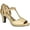 Gold Satin, variant on Easy Street Womens Flash Satin Peep Toe Heels