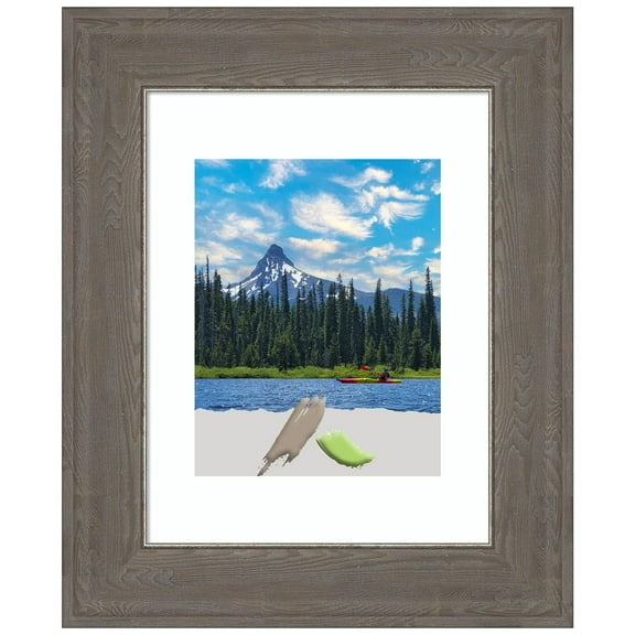 Alta Brown Grey Picture Frame, Photo Frame, Art Frame