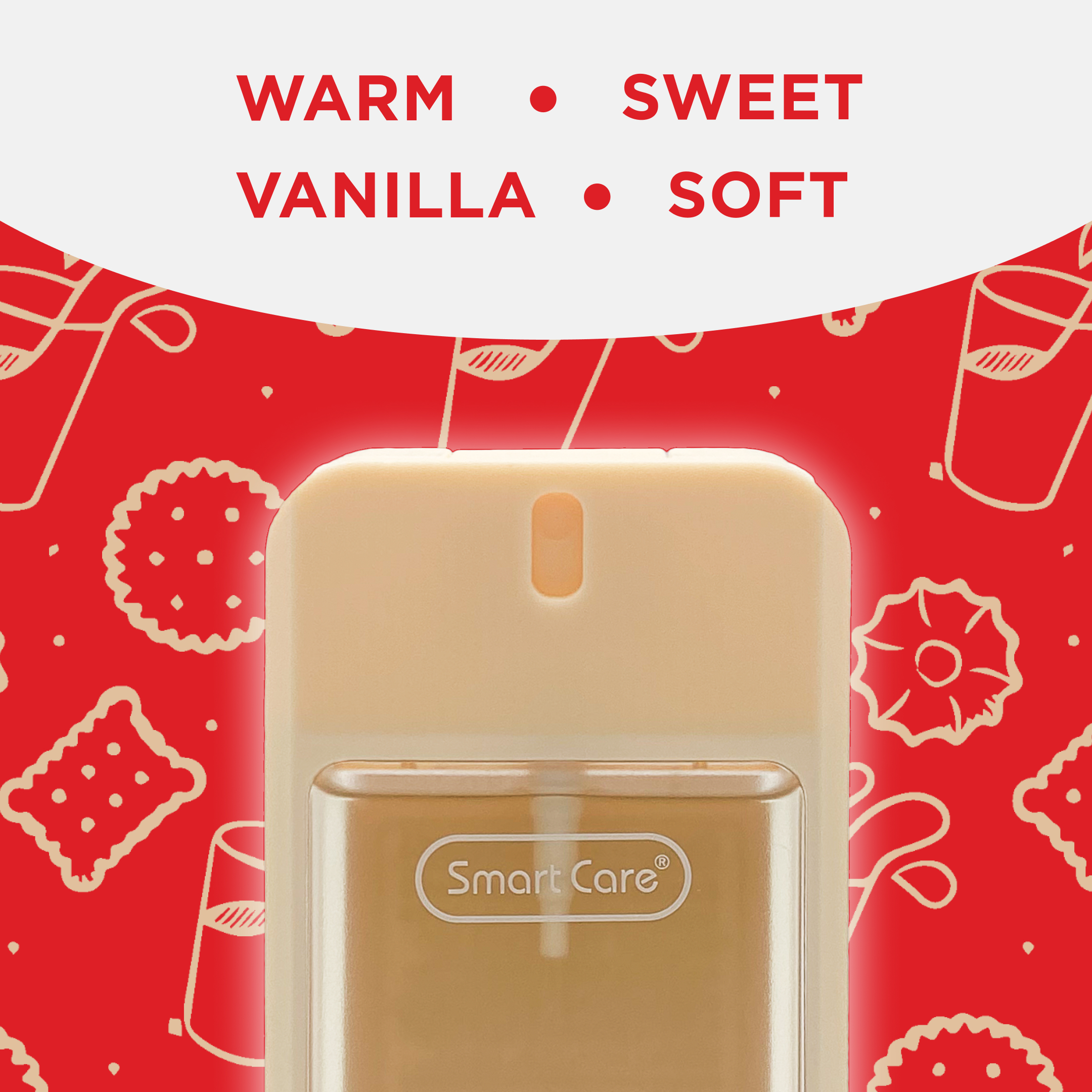 Smart Care Scented Hand Sanitizer Spray, Sugar Cookie, 1.35 fl oz