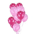 thumbnail image 2 of NUOLUX 50 Pcs 12 Inch Polka Dot Latex Balloon for Wedding Birthday Party Decoration (Rose Red and Pink), 2 of 5