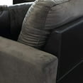 thumbnail image 4 of Cosmic Homes Eva Sectional Sofa Set with LHF Chaise & Storage Ottoman – Grey Fabric Couch for Living Room, 4 of 5