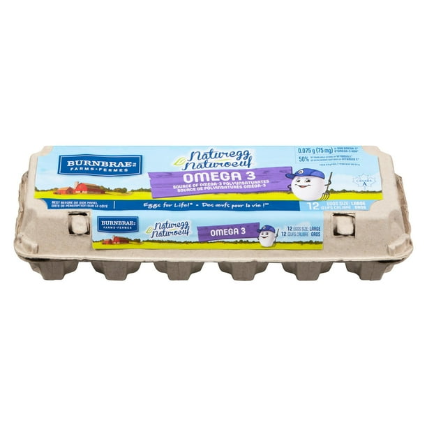 Naturegg Omega 3 Large Eggs, 12 eggs/carton Walmart.ca