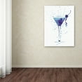 thumbnail image 3 of Trademark Fine Art 'Cocktail Drinks Glass Watercolor I' Canvas Art by Michael Tompsett, 3 of 3