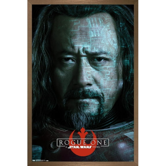 Star Wars: Rogue One - Baze Wall Poster, 22.375" x 34", Framed