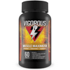 Vigorous Muscle Maximizer - Nitric Oxide Booster - Increase Strength, Endurance, and Performance - Reduce Recovery Times - Build Muscle - 60 Capsules