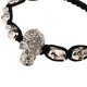 thumbnail image 4 of 3x con Colgante Cabeza de Cráneo / Sunnimix pulsera trenzada hombre, 4 of 8