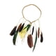 thumbnail image 5 of Tocado de plumas tejidas a mano, diadema de plumas bohemias, banda para el pelo de plumas creativa, borla para sesiones fotográficas, vestido elegante, 5 of 8