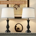 thumbnail image 6 of NATYSWAN Lamp Shades Set of 2, Drum Lampshades, Lampshade 10 Inches Height, Lampshades for Table Lamp, Floor Lamp, Pendant Light, Lamp Shade Harp Holder Included, 6 of 8