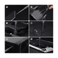 thumbnail image 3 of Juego de destornilladores de precisión 50 en 1, kit de herramientas electrónicas para PC, portátiles, control remoto, computadoras y teléfonos., 3 of 8