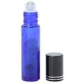 thumbnail image 1 of Bouteilles d'Huile Essentielle Roll-On Bouteille en Verre avec Rouleau Bouteille Roll-On Professionnelle Bleue Bouteille Roll-On d'Huile Essentielle Simple Portable Bouteille Roll-On 10ML, 1 of 8