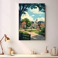 thumbnail image 2 of Medford Travel Canvas, Vintage City Canvas Massachusetts Canvas Wall Art, Medford Canvas Colorful, Massachusetts Picture Canvas - 104AZ868, 2 of 2