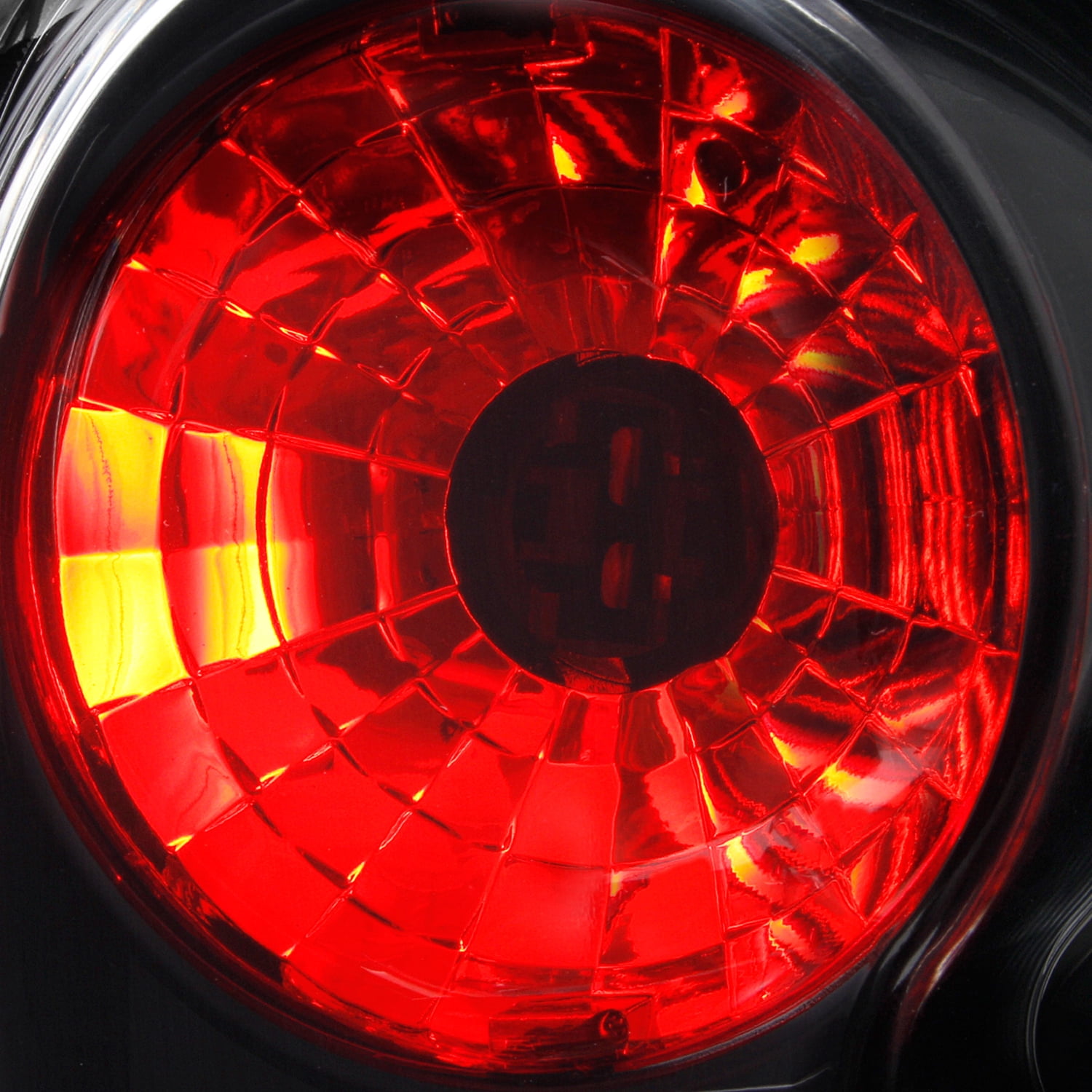 AKKON - For 96-00 Dodge Caravan| Chrysler Town & Country Black Bezel Tail Lights Brake Lamps Pair