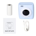 thumbnail image 3 of Pocket Printer BT Wireless Thermal Printer Portable Mobile Printer 300dpi for Photo Picture Receipt Memo Note Label Sticker with Clock Function Compatible with Android iOS Windows, 3 of 7