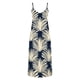 thumbnail image 4 of TaTaai Women Fashion Print Round Neck Sleeveless Long Dress Ankle Length Casual Comfortable Soft Breathable Daily Party Outfits Gift, 4 of 5