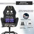 thumbnail image 2 of NiamVelo PC Gaming Chair Massage Office Chair Adjustable Computer Chair with Lumber Support for Adults and Kids 250lbs capacity,Camo, 2 of 7