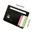 thumbnail image 3 of Leather Bat Wallet Personalized Hero Mask Design Bat Card Bag Multifunction Man Bat Billfold(Black), 3 of 6