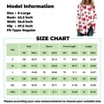 thumbnail image 3 of Women's Loose Round Neck Fashionable Valentine's Day Printed Long Sleeve T-Shirt Top Pullover Pink XXXL, 3 of 5