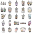 thumbnail image 2 of Set Of 50 Waterproof Vintage Girl Stickers Small Pvc Stickers For Laptopstyle 2, 2 of 5