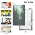 thumbnail image 6 of Yayeee 100% Cotton Hand Towels for Bathroom 16" x 28" Soft Absorbent Kitchen Towel, Green Forest, 6 of 7