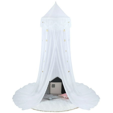 Kids Boys Girls Beach Bed Canopy Mosquito Net Curtains With