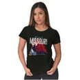thumbnail image 4 of Popeye Missouri State MO Cartoon Women's T Shirt Ladies Tee Brisco Brands S, 4 of 5