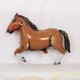 thumbnail image 4 of globo con forma de caballo, globo de aluminio con temática de caballos, globos para fiestas, decoraciones para cumpleaños, baby shower, fiesta de vaqueros, 4 of 5
