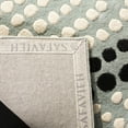 thumbnail image 2 of SAFAVIEH Soho Hudson Geometric Area Rug, Grey/Ivory, 8' x 8' Round, 2 of 6